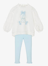 Load image into Gallery viewer, Caramelo Kids AW25 Heavy Weight Graphic Legging Set 3498101 Sky