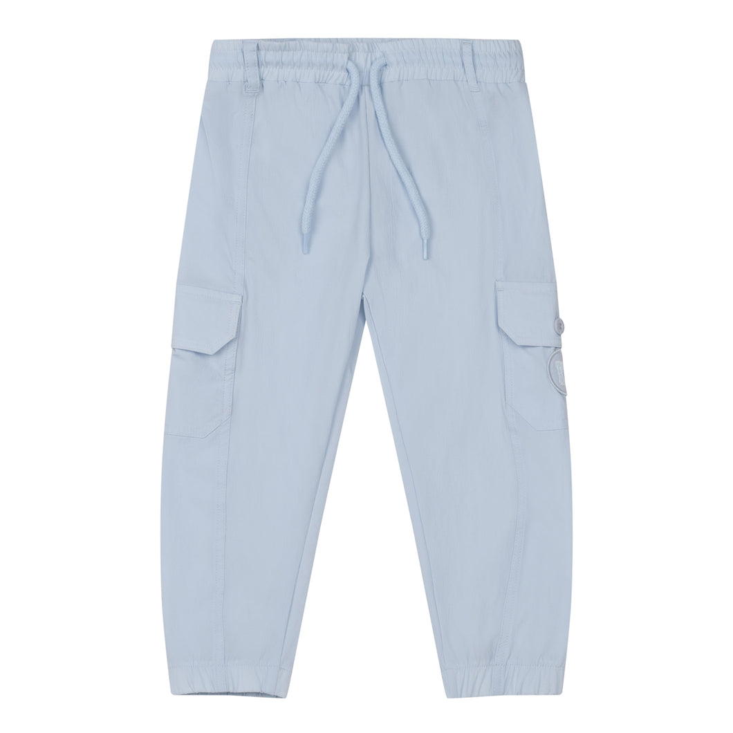 Mitch & Son AW24 Pocket Cargo Trouser 415 Anton Pale Blue