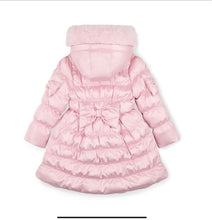Load image into Gallery viewer, ADee AW25 Padded Long Metallic Jacket 205 Montana Pink Fairy