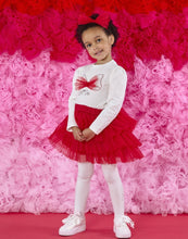 Load image into Gallery viewer, ADee AW25 Tulle Skirt Set 507 Layla Red