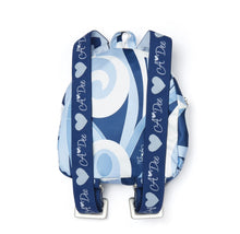 Load image into Gallery viewer, ADee AW25 Swirl Print Back Pack Powder Blue North