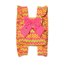 Load image into Gallery viewer, ADee SS26 Tracey Zig Zag Print Backpack Bright Pink 932