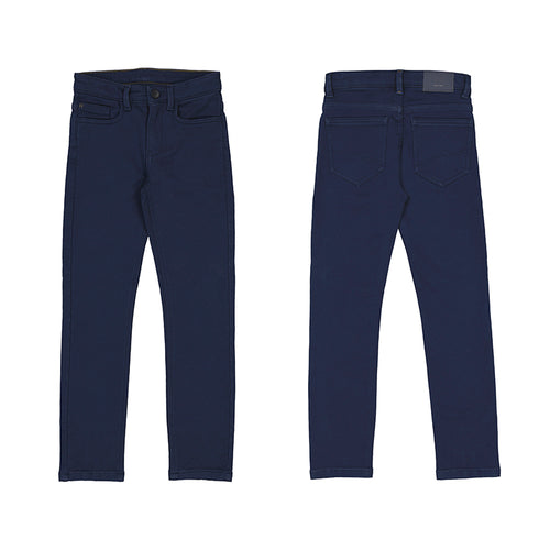 Mayoral AW24 Soft Jeans 7531 Navy Junior Boys