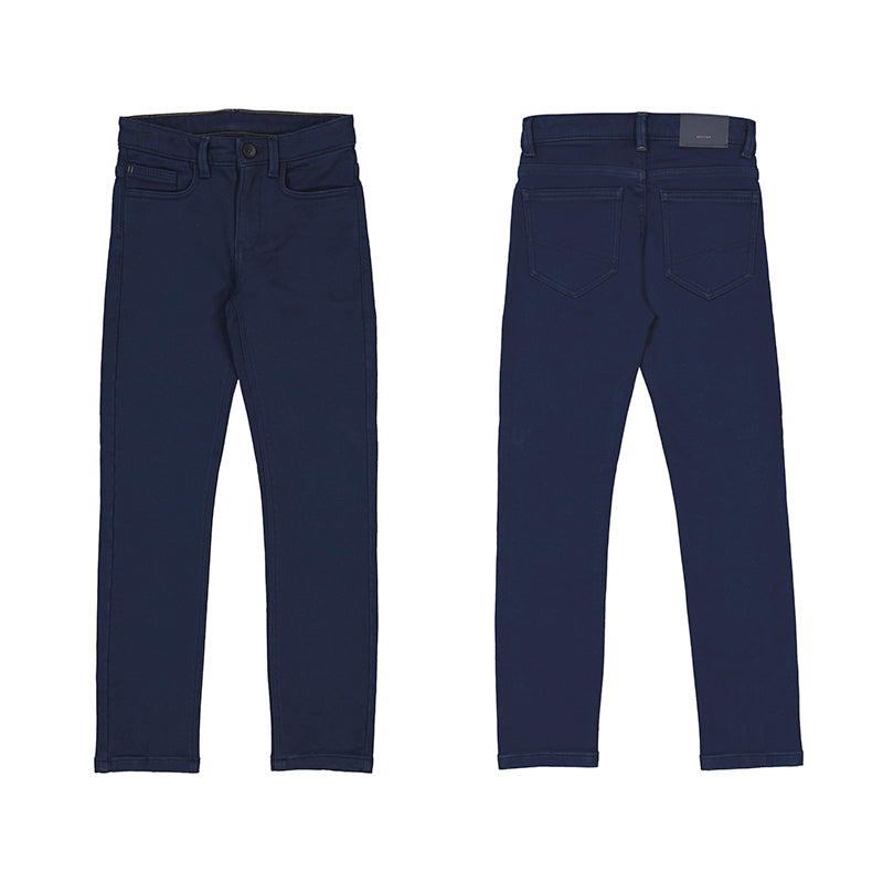 Mayoral AW24 Soft Jeans 7531 Navy Junior Boys