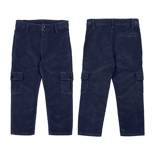 Mayoral AW25 Mini Boys Combat Trousers 4564 Blue