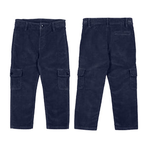 Mayoral AW25 Mini Boys Combat Trousers 4564 Blue
