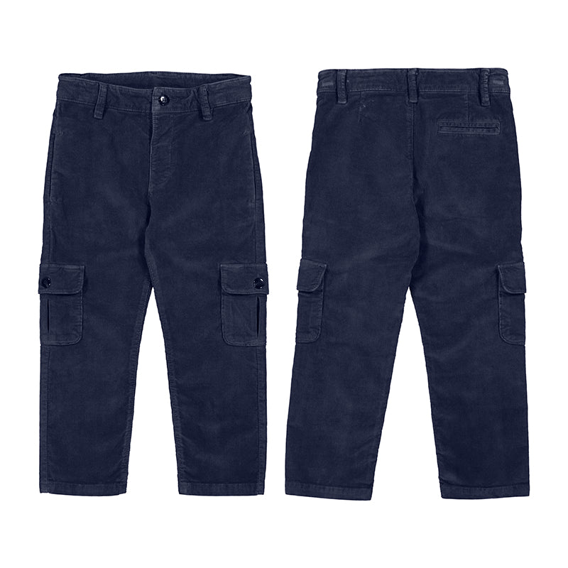 Mayoral AW25 Mini Boys Combat Trousers 4564 Blue