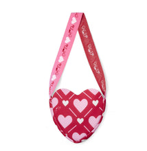 Load image into Gallery viewer, ADee AW25 Heart Print Heart Bag 910 Louise Red