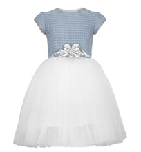Load image into Gallery viewer, DAGA AW25 Blue Mirage Tulle Dress