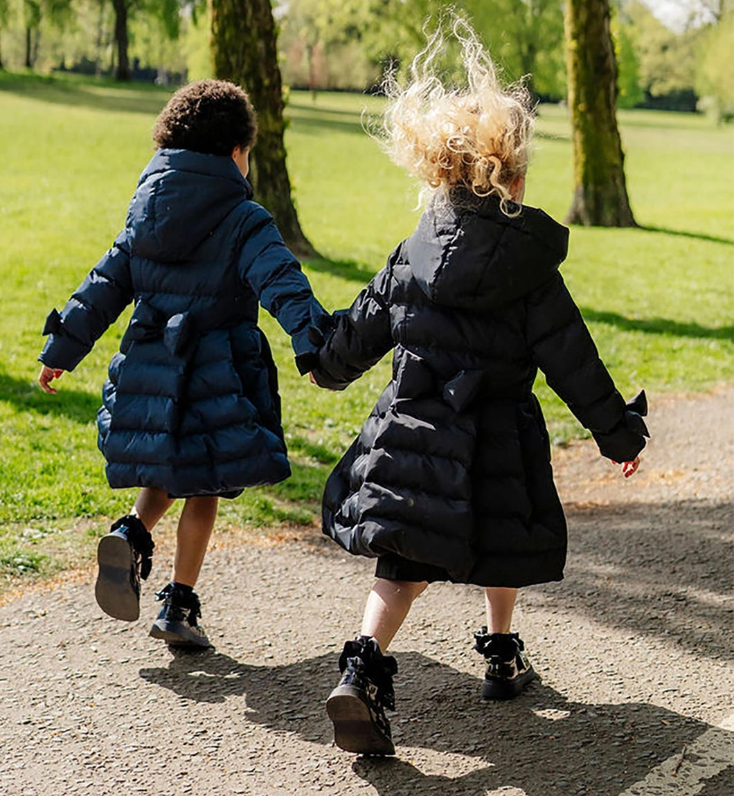 PRE ORDER A Dee BTS Joyce Padded Coat With Oversized Hood - Black