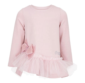 Daga AW25 Girls Fluffy Chic Tunic & Legging Set X 2 - Dark Pink