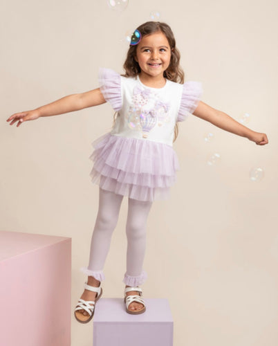 Caramelo SS25 Fly Away Legging Set 341471 Lilac