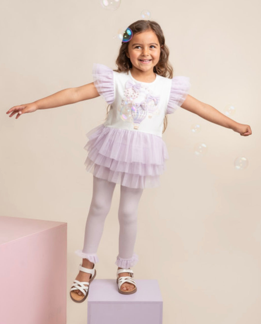 Caramelo SS25 Fly Away Legging Set 341471 Lilac