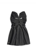Load image into Gallery viewer, Caramelo AW25 Back To School Flared Pinafore with Bow 342142 Grey