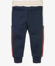 Load image into Gallery viewer, Boss AW26 Baby Boys Navy Blue Colourblock Joggers