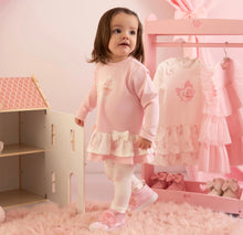 Load image into Gallery viewer, Little A AW25 Baby Girls Cute As A Cupcake Jade Cupcake Print Legging Set - Pink Fairy