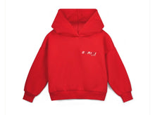 Load image into Gallery viewer, Bonini AW26 ADee Bonini BNA803 Sparkle Oversized Hoodie - Red
