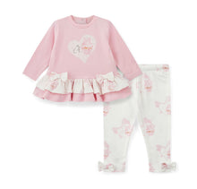 Load image into Gallery viewer, Little A AW25 Baby Girls Cute As A Cupcake Jade Cupcake Print Legging Set - Pink Fairy