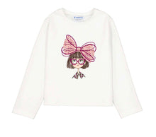 Load image into Gallery viewer, Mayoral AW26 Mini Tricot Skirt Set 4935 Pastel &amp; Long Sleeved T-Shirt 4034