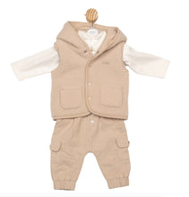 Load image into Gallery viewer, Mintini AW25 3 Piece Set Ivory Beige 6624