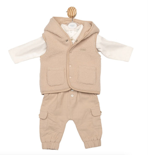 Mintini AW25 3 Piece Set Ivory Beige 6624