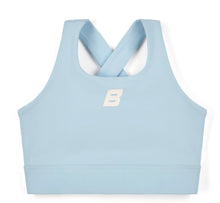 Load image into Gallery viewer, Bonini Drop 2 AW25 004 Crop Sport Top Aspire Sky Blue