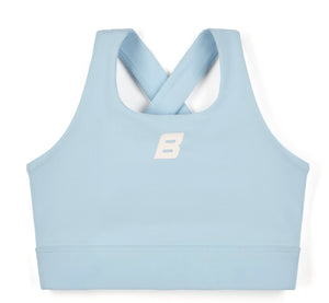 Bonini Drop 2 AW25 004 Crop Sport Top Aspire Sky Blue