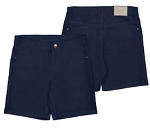 Load image into Gallery viewer, Mayoral Mini SS26 Polo Top 3107 Cream / Red &amp; Navy Shorts