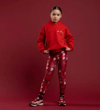 Load image into Gallery viewer, Bonini AW26 ADee Bonini BNA803 Sparkle Oversized Hoodie - Red
