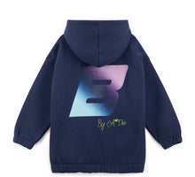 Load image into Gallery viewer, Bonini Drop 2 AW25 403 Oversized Hoodie Blue Navy Sparkle