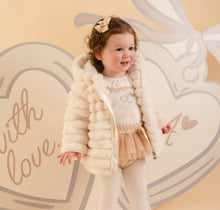 Load image into Gallery viewer, Little A AW26 Dixie Fur Jacket Dixie Snow White
