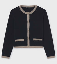 Load image into Gallery viewer, Mayoral AW26 Junior 3-piece set with a girls' jacket 7536 Noche