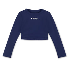 Load image into Gallery viewer, Bonini AW25 Long Sleeve Sport Top Blue Navy Aspire 009