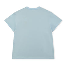 Load image into Gallery viewer, Bonini Drop 2 AW25 405 Oversized Logo T-Shirt Sky Blue Dynamic