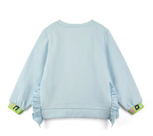 Bonini Drop 2 AW25 414 Split Side Jumper Strive Sky Blue