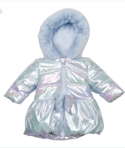 Mintini AW25 Blue Ice coat 6537