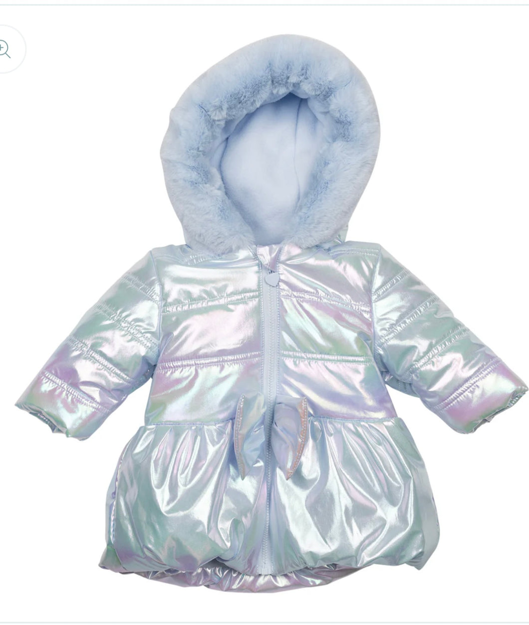 Mintini AW25 Blue Ice coat 6537