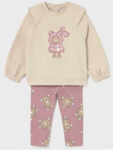 Load image into Gallery viewer, Mayoral AW25 Teddy Legging Set 2741 Orquidea