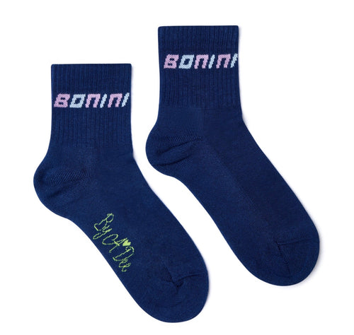 Bonini Drop 2 AW25 413 Twirl Sports Sock  Blue Navy