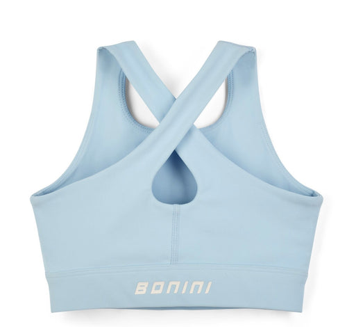 Bonini Drop 2 AW25 004 Crop Sport Top Aspire Sky Blue