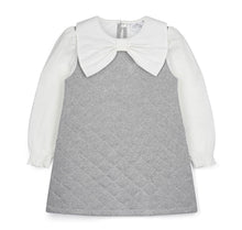 Load image into Gallery viewer, ADee AW26  Bambi Quilted Sweat Dress 712 Grey Marl