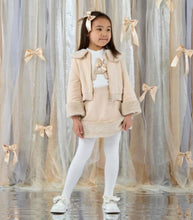 Load image into Gallery viewer, ADee AW26 Alina Fur Trim Legging Set 514 Stone Beige