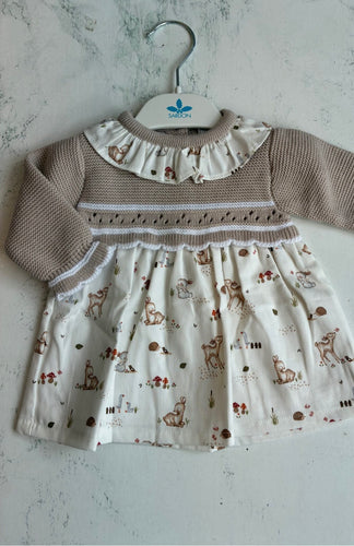 Sardon ‘AW25 bambi’ dress 25RF 734 piedra