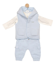 Load image into Gallery viewer, Mintini AW25 3 Piece Set Ivory Blue 6616