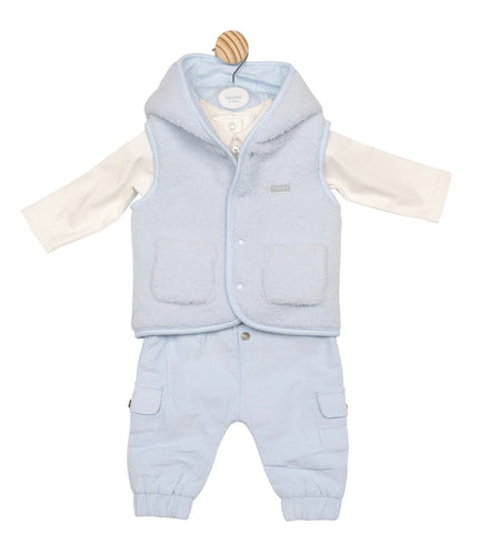 Mintini AW25 3 Piece Set Ivory Blue 6616