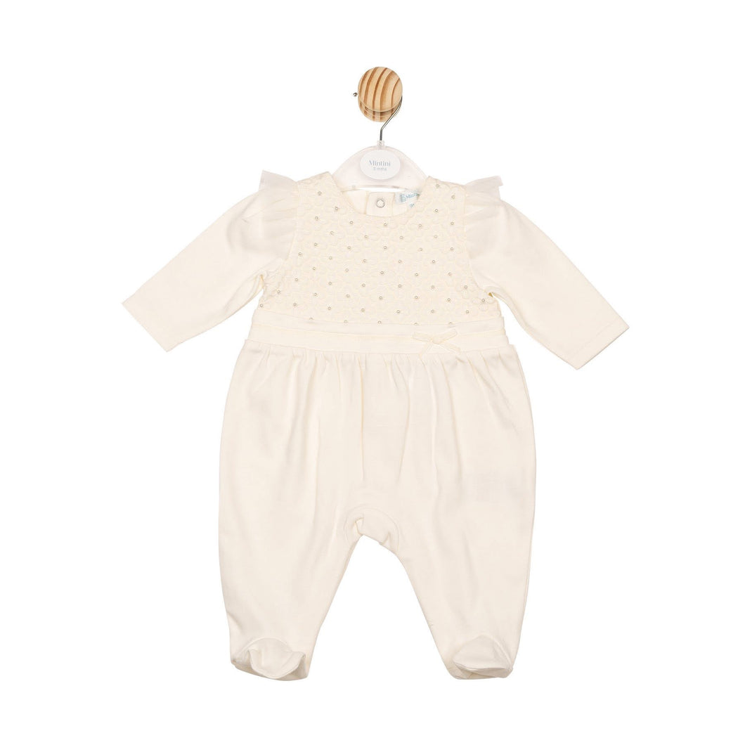 Mintini AW25 All in One Romper 6837 Cream