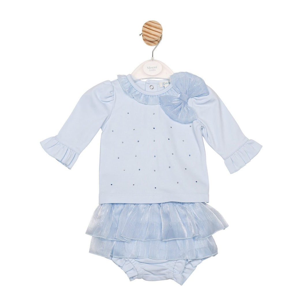 Mintini AW25 Top & Jampant Set Blue 6816