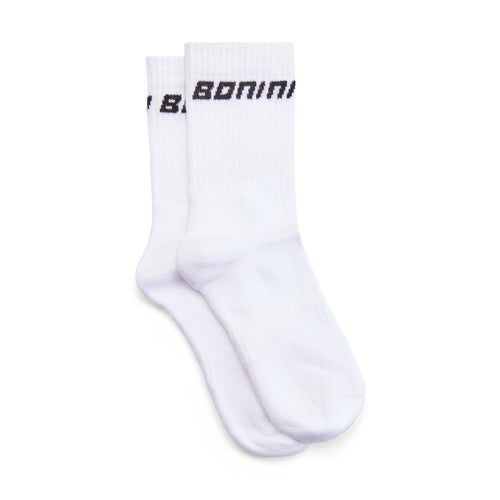 Bonini AW25 Sport Sock 010 White/ Black Aspire