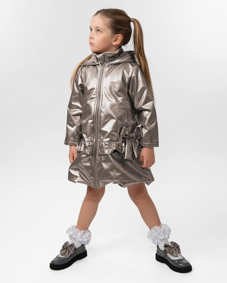 Shiny rain mac on sale