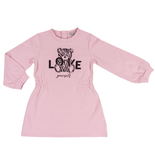 EMC Everything Must Change AW25  Girls Pink Jersey Dress